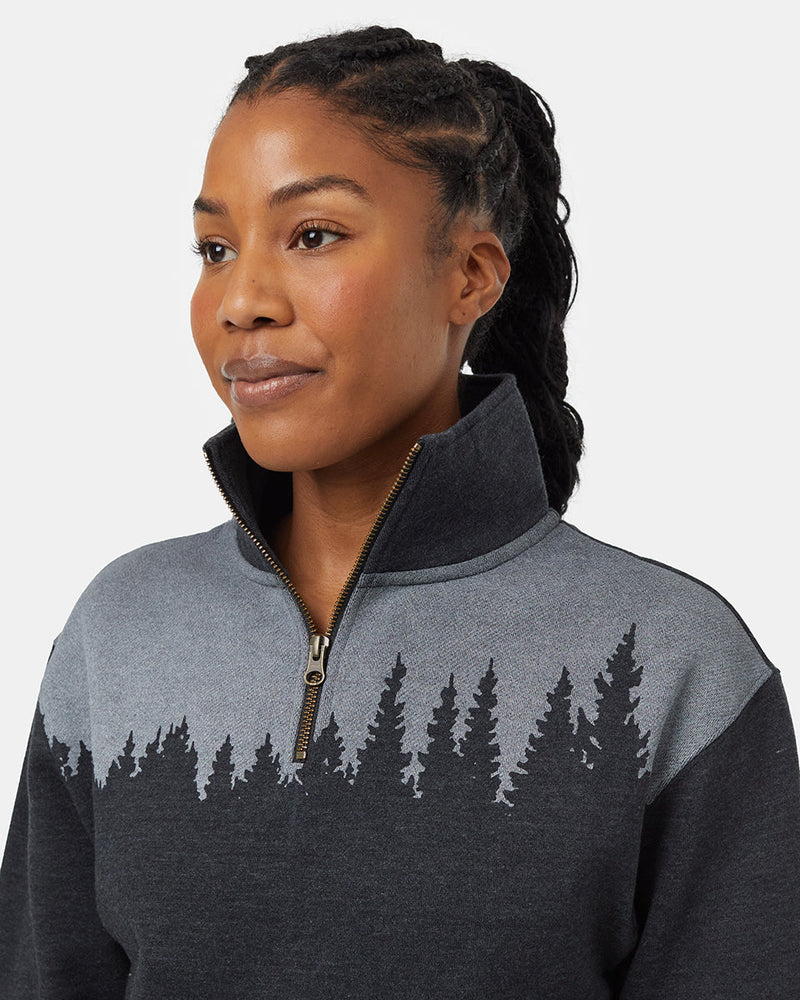 Black-14-Zip-Graphic-Sweatshirt