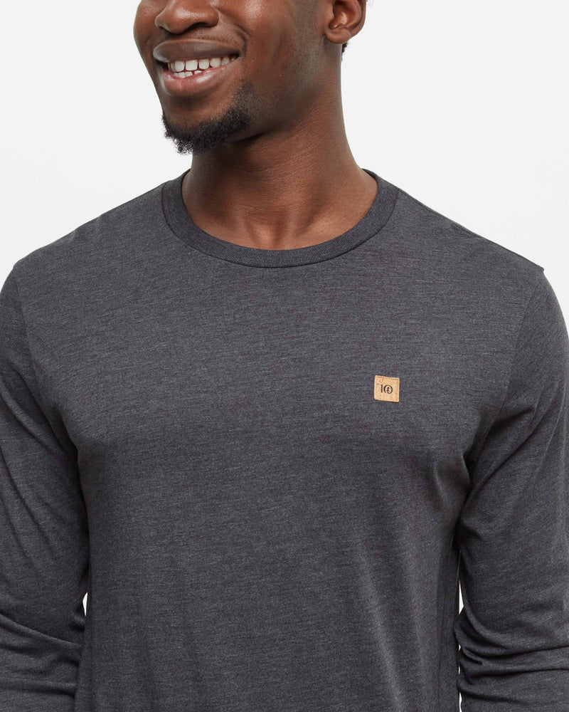 Black-Crew-Neck-Longsleeve-Top