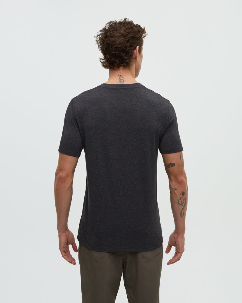 Black-Regular-Fit-Crew-Neck-T-shirt