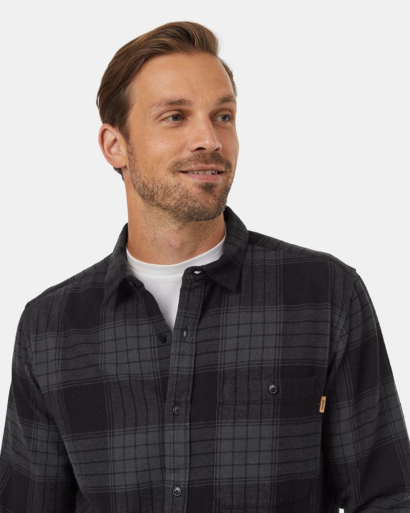 Black-Mens-Longsleeve-Button-Down