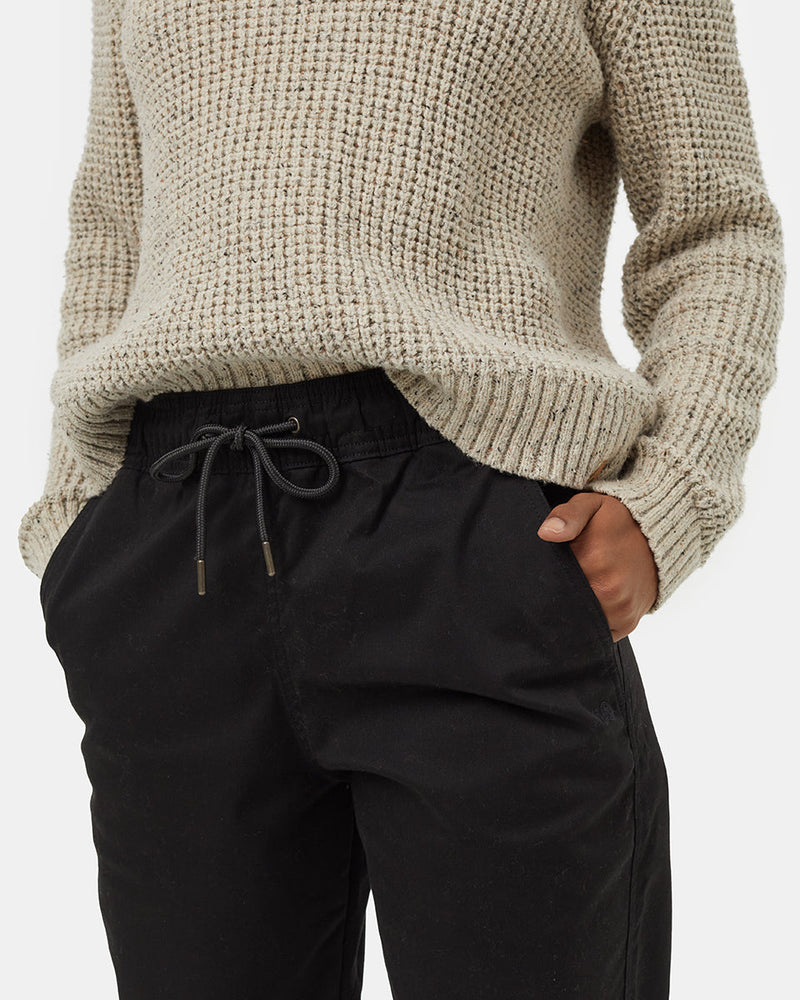 Black-Mid-Rise-Full-Length-Tapered-Sweatpants