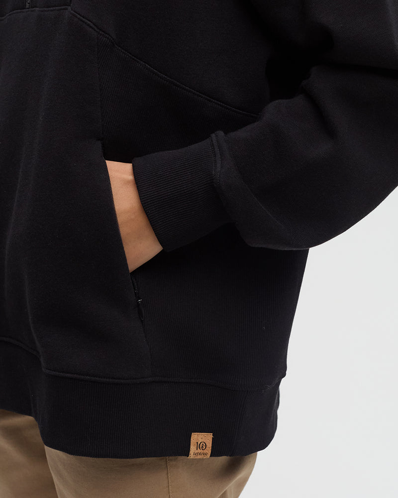 Black-Mock-Collar-14-Zip-Up-Fleece