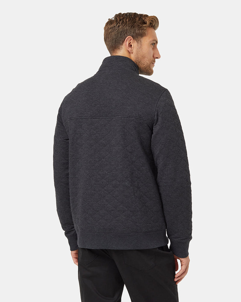 Black-Mock-Neck-Full-Front-Zip-Sweatshirt