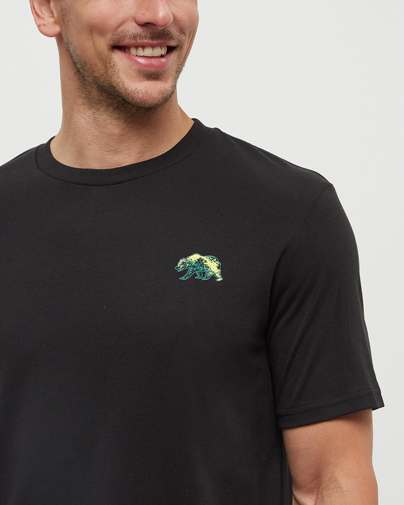 Black-Printed-Graphic-TreeBlend-T-Shirt