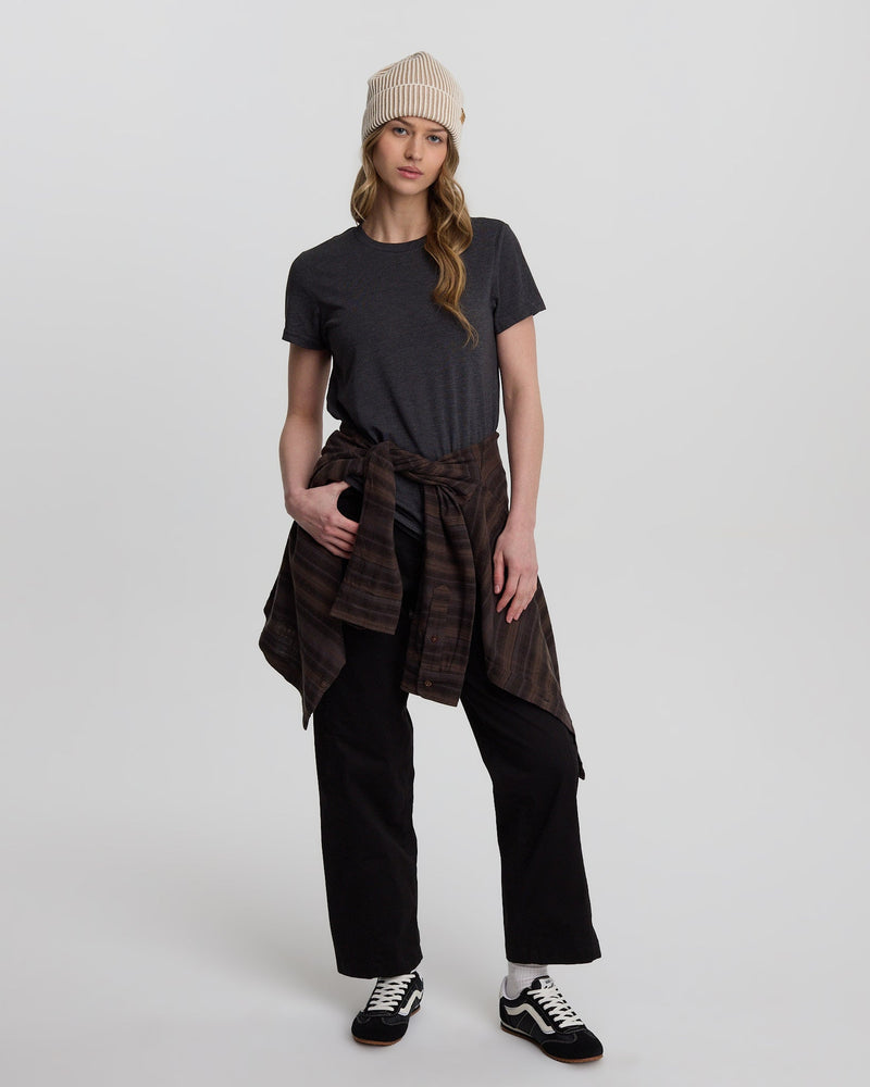 Black-Recycled-Polyester-Crew-Neck-T-Shirt