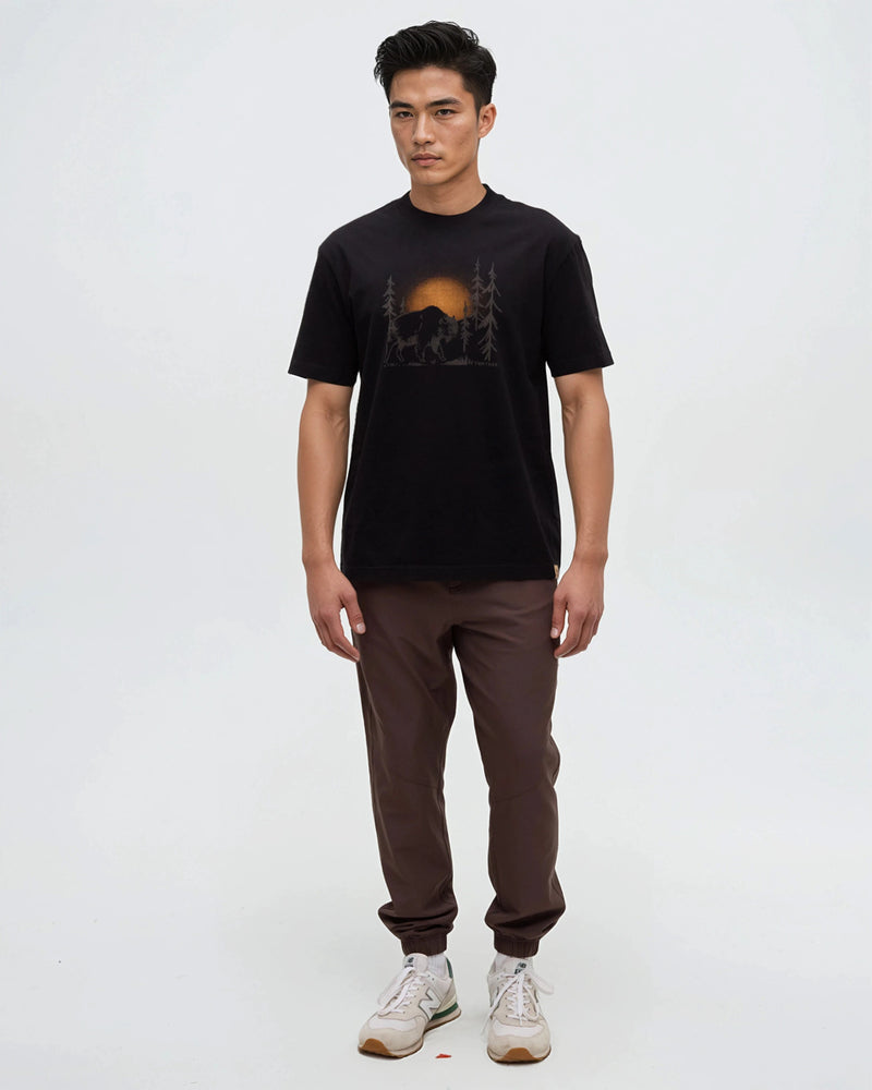 Black-Relax-Printed-Graphic-Cotton-T-Shirt