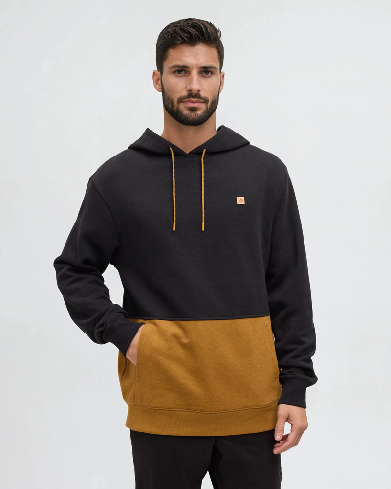 Black-TreeFleece-Relax-Fit-Color-Block-Hoodie