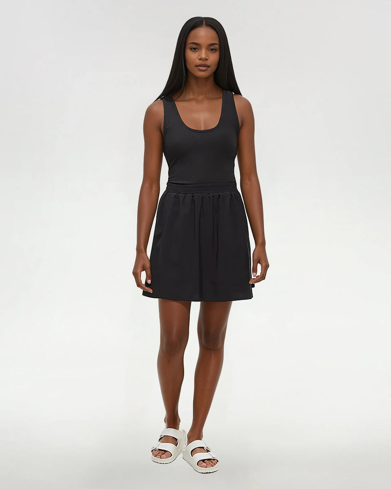 Black-Twist-Back-Tank-Dress