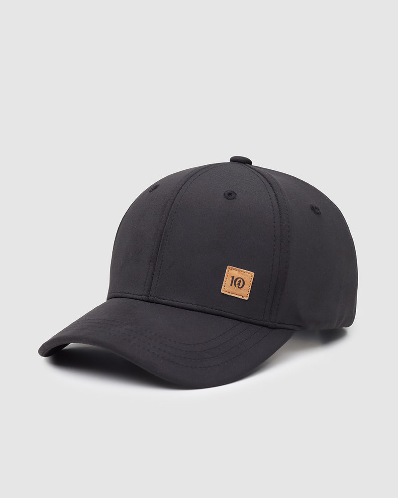 Black Fitted Baseball Cap