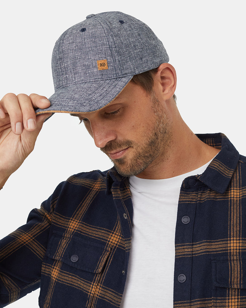 Blue-6-PanelMedium-Profile-Baseball-Cap-