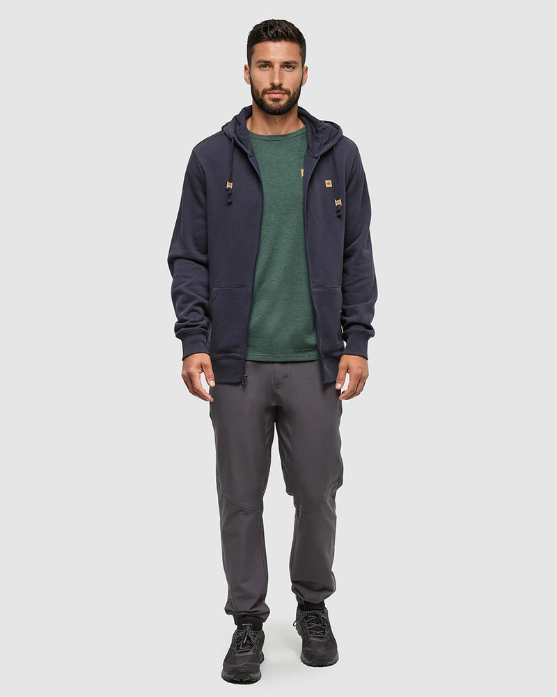 Blue-Men_s-Cotton-Zip-Up-Hoodie