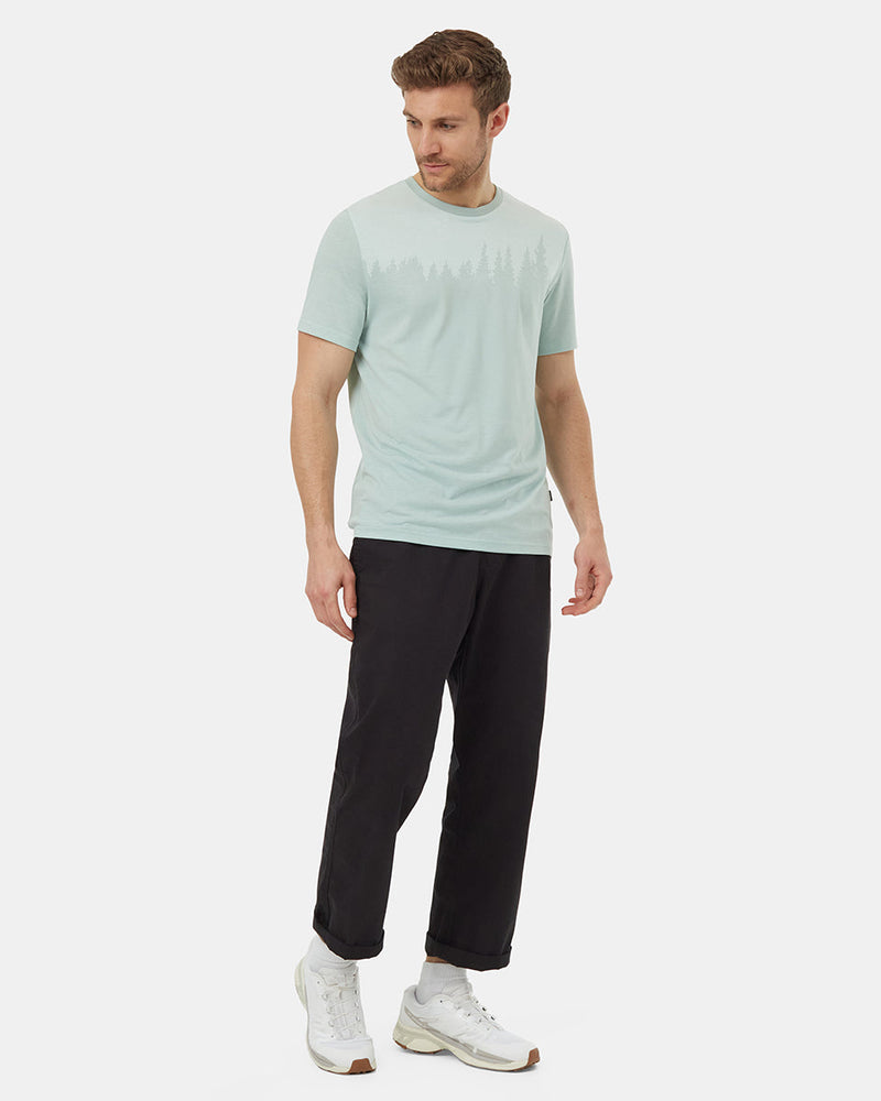 Blue-Tree-Graphic-Crew-Neck-T-Shirt