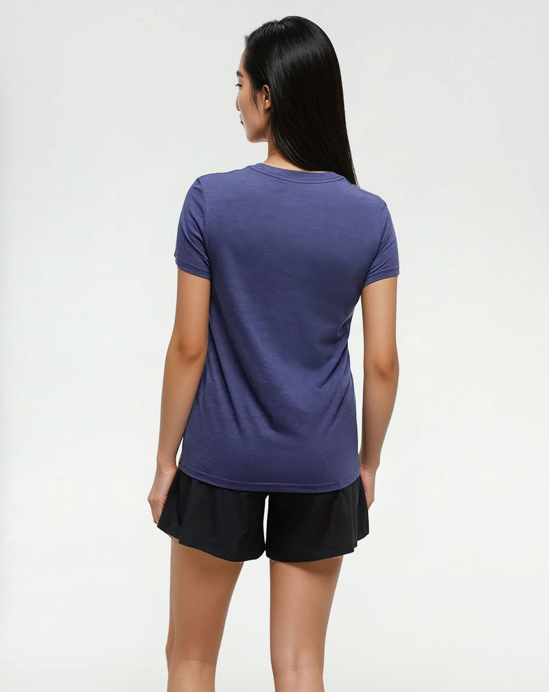 Blue-TreeBlend-Classic-T-Shirt