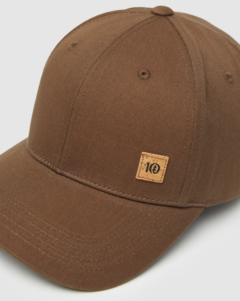 Brown-6-PanelMedium-Profile-Baseball-Cap