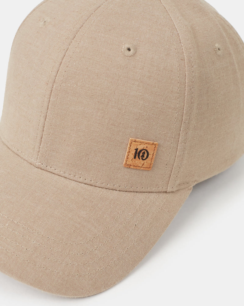 Brown-Adjustable-Cork-Baseball-Cap