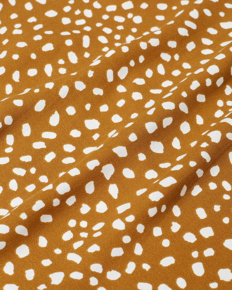 Brown-Knee-Length-Crepe-Smocked-Waist-Tank-Dress