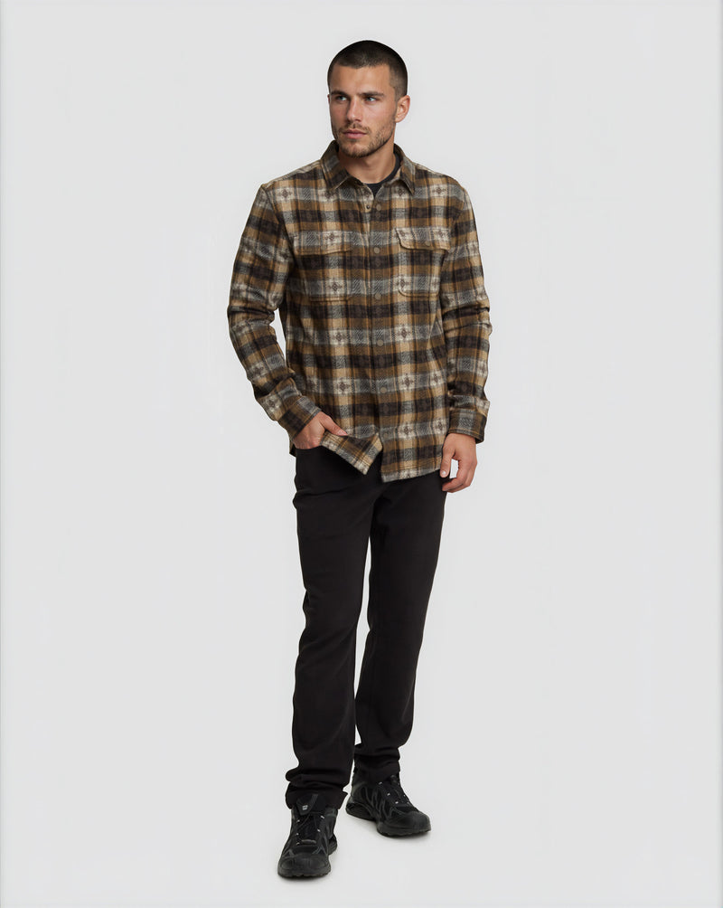Brown-Men_s-Kapok-Flannel-Shirt