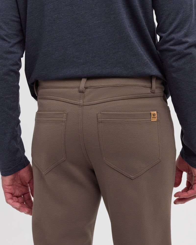 Brown-Men_s-Stretch-Straight-leg-Pant