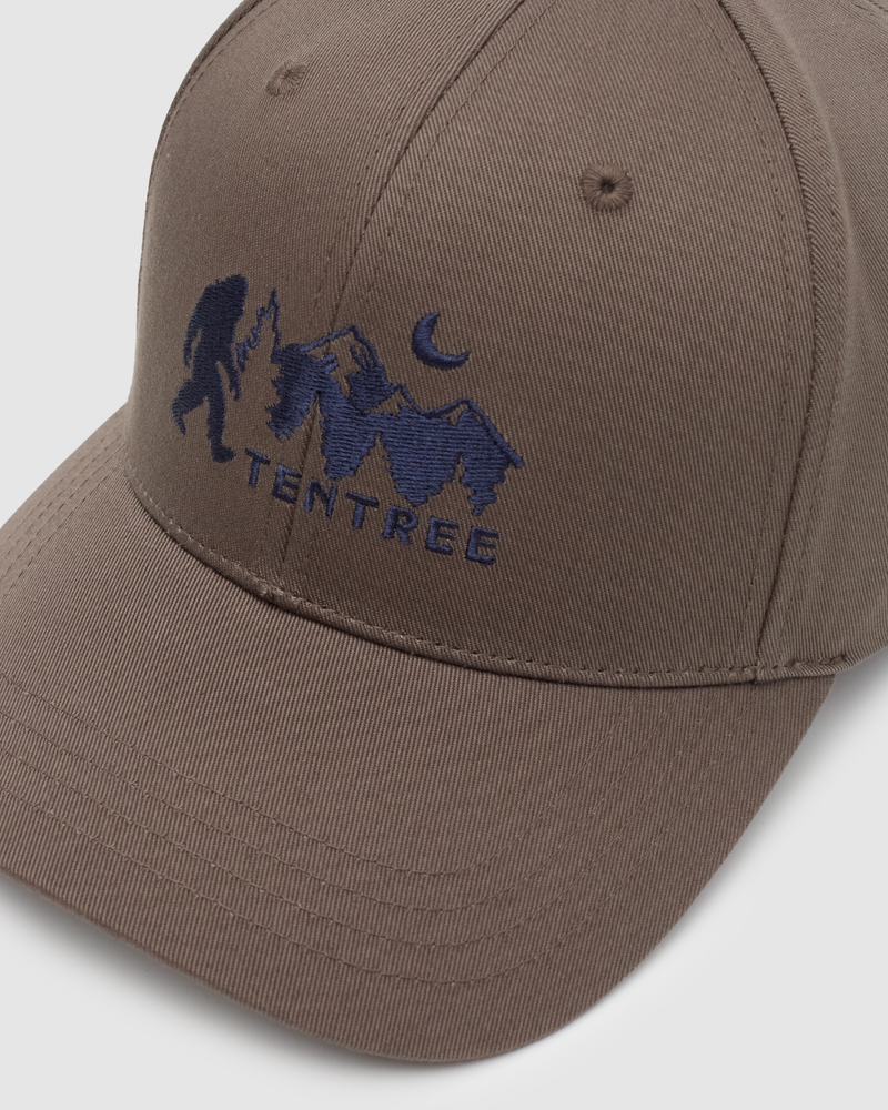 Brown-Mid-profile-Adjustable-Hat