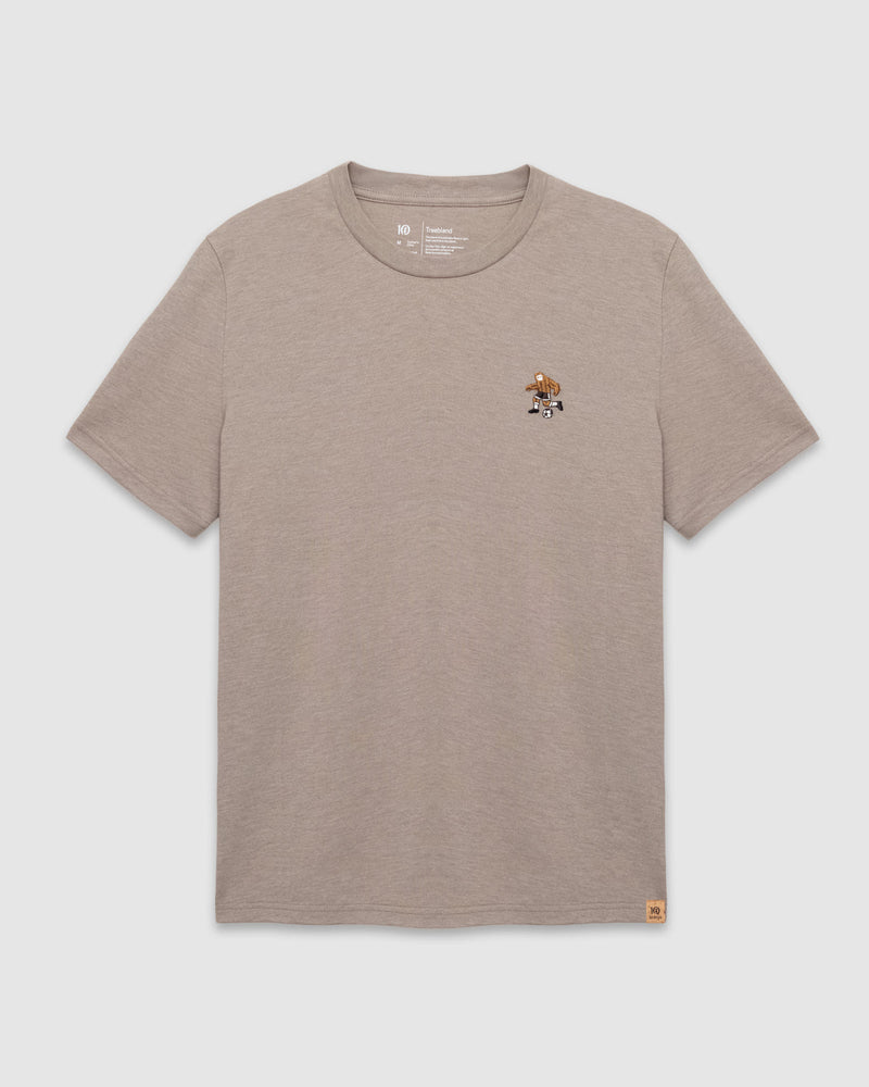 Brown-Regular-Fit-Embroidered-Graphic-T-Shirt