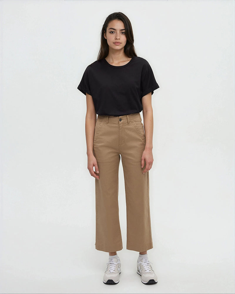 Brown-Womens-Hemp-High-Rise-Trousers