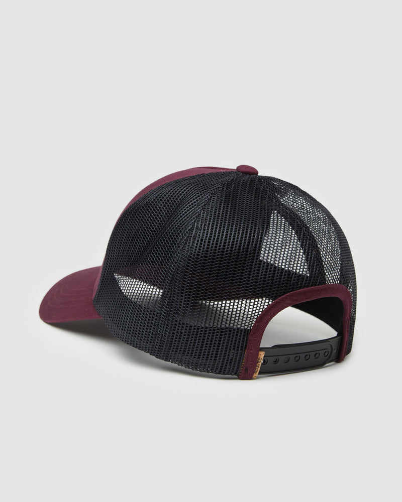 Burgundy-Adjustable-Organic-Cotton-Baseball-Cap