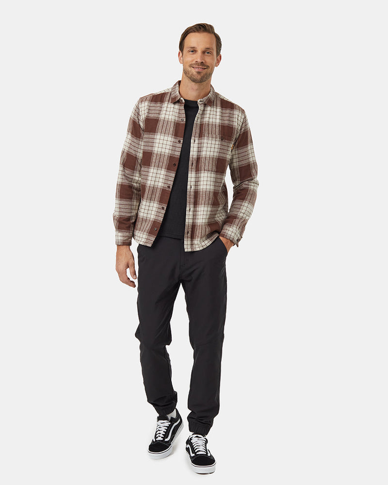Burgundy-Mens-Longsleeve-Button-Down