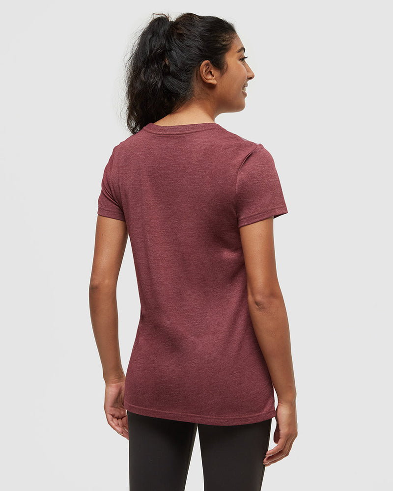 Burgundy-Screen-Printed-Graphic-T-Shirt