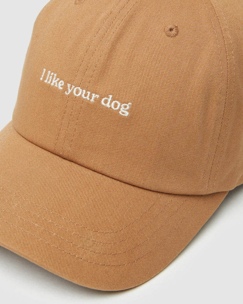 Camel-Organic-Cotton-Low-Profile-Embroidered-Baseball-Cap