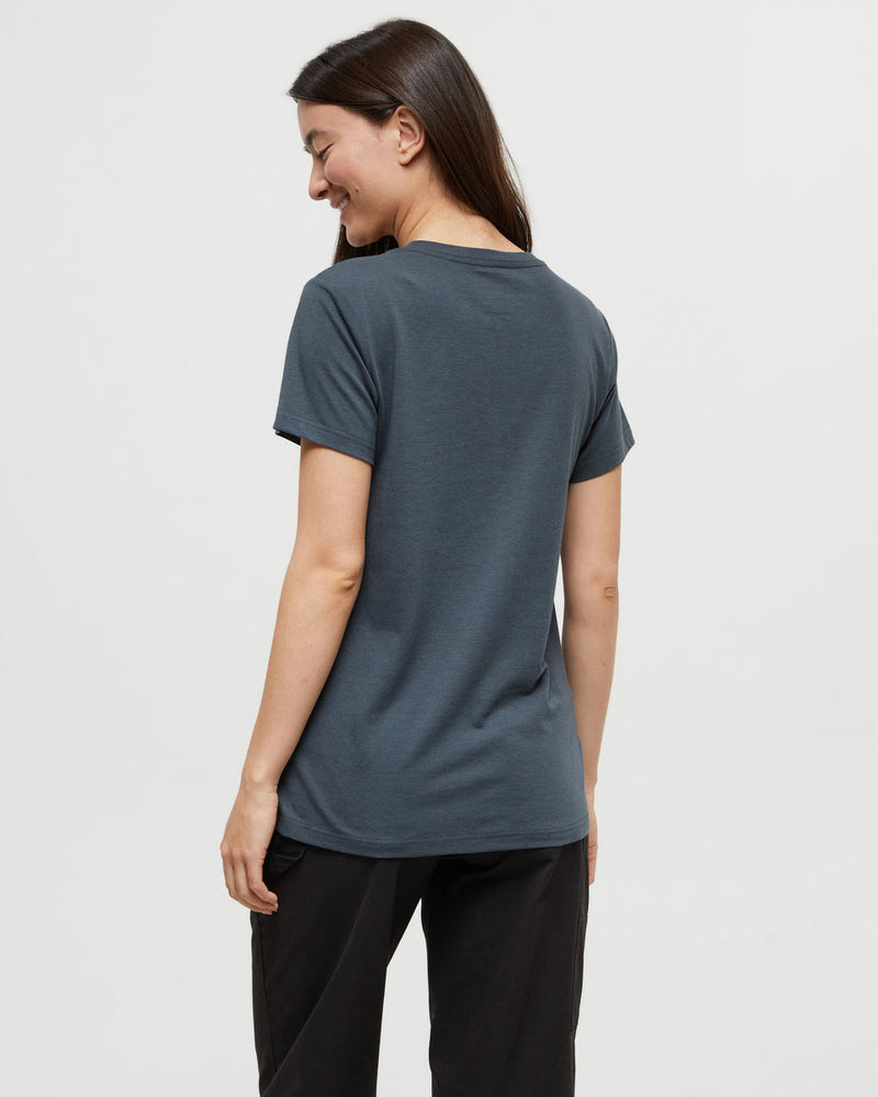 Green-Crew-Neck-Graphic-Shortsleeve-T-Shirt