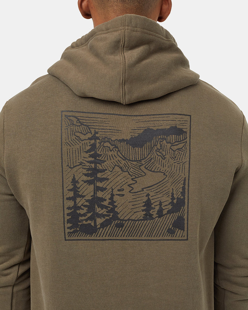 Green-Eco-Friendly-Drawcord-Graphic-Hoodie