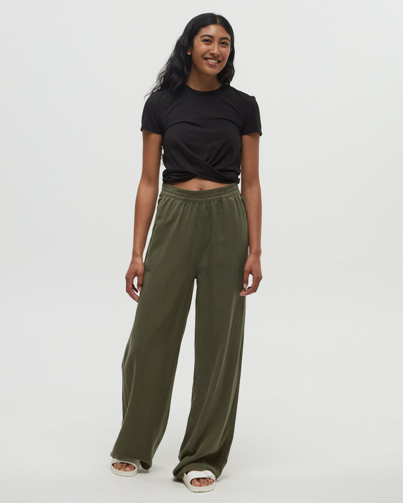 Green-Eco-Friendly-High-Rise-Pant
