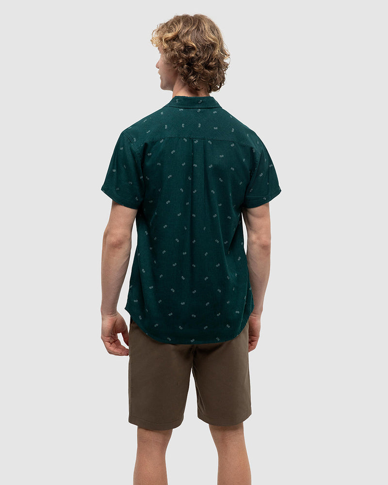 Green-Hemp-Button-Up-Shortsleeve-Shirt