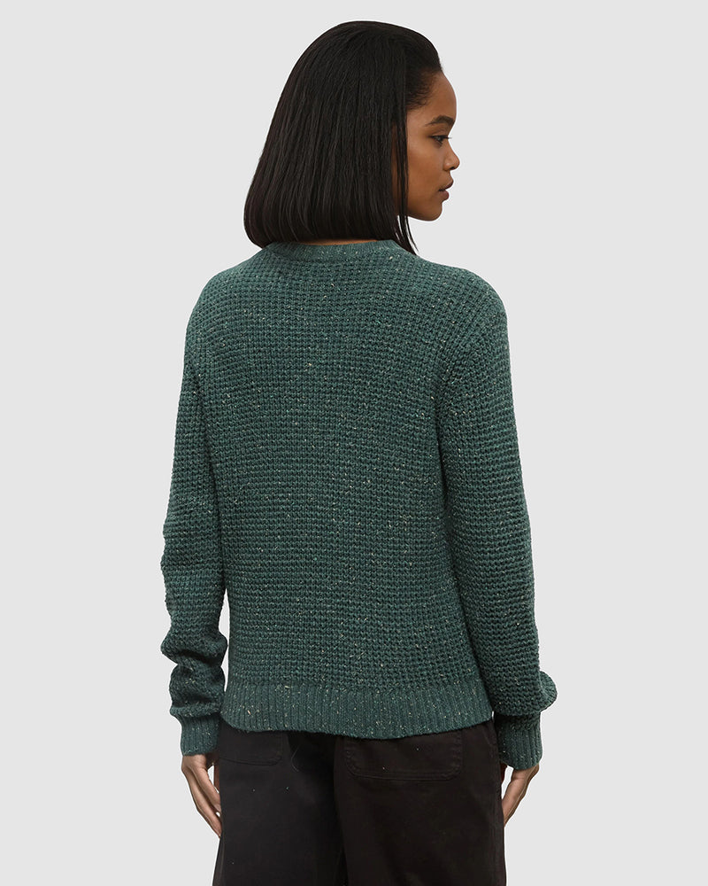 Green-Highline-Nep-Crew-Sweater