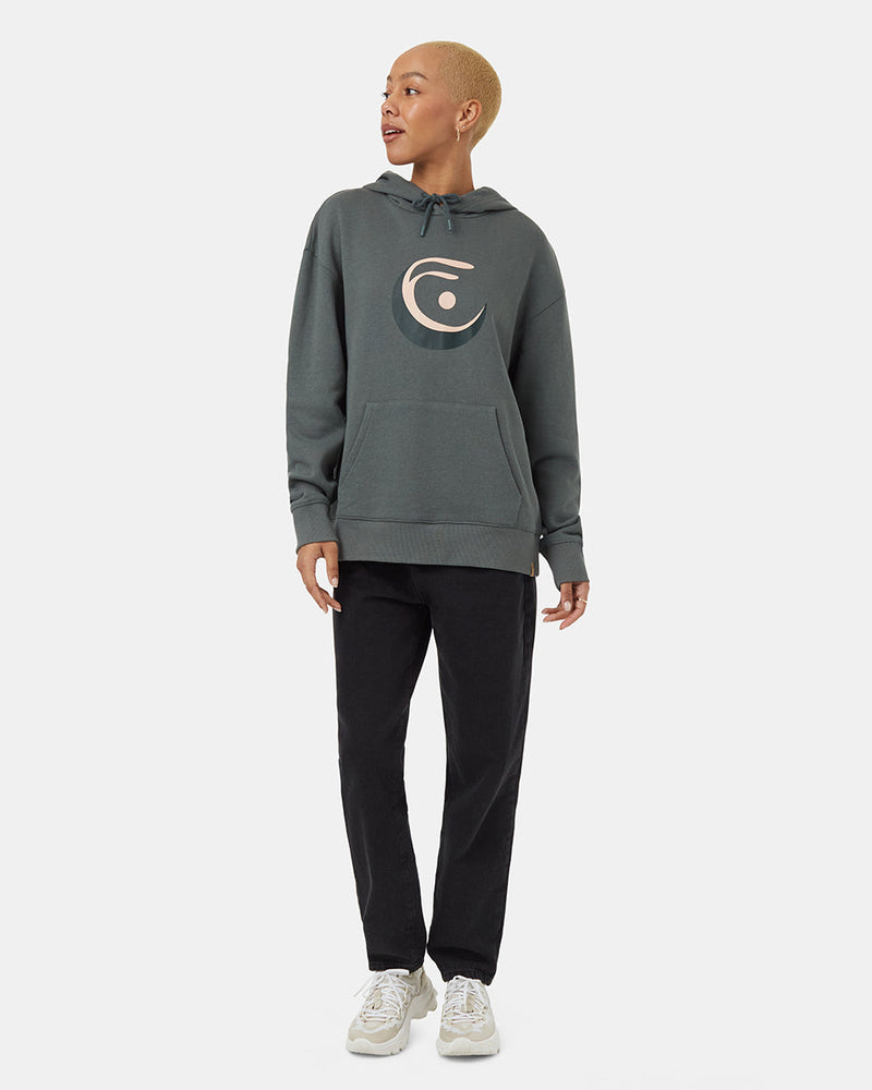 Green-Luke-Swinson-Eco-Friendly-Drawstring-Graphic-Hoodie
