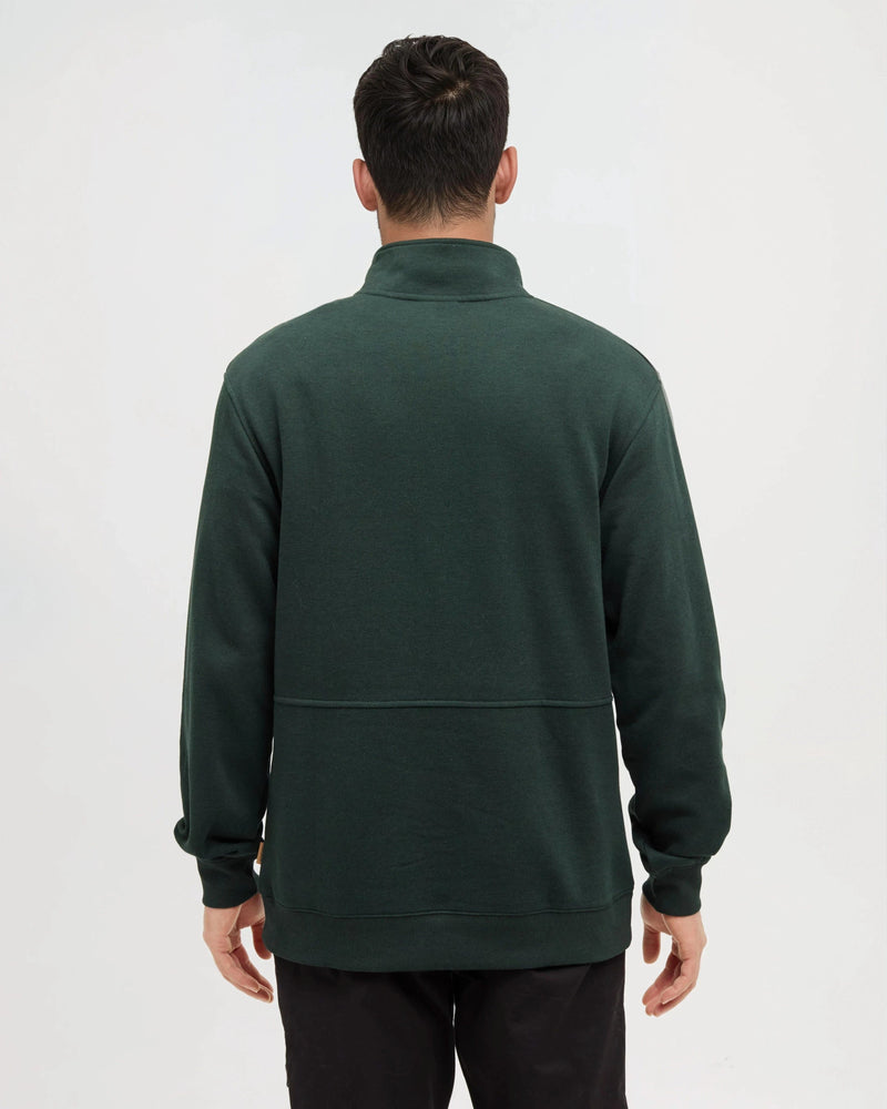 Green-Mens-Snap-TreeFleece-Sweatshirt