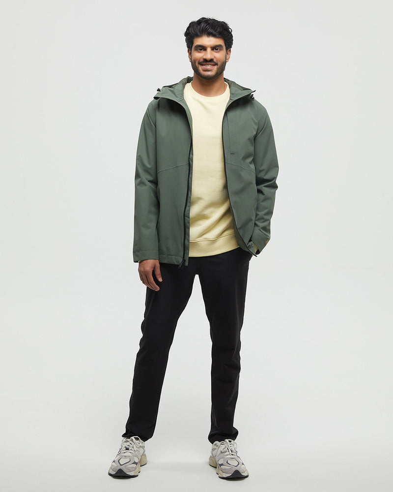 Green-Mens-Waterproof-Rain-Jacket