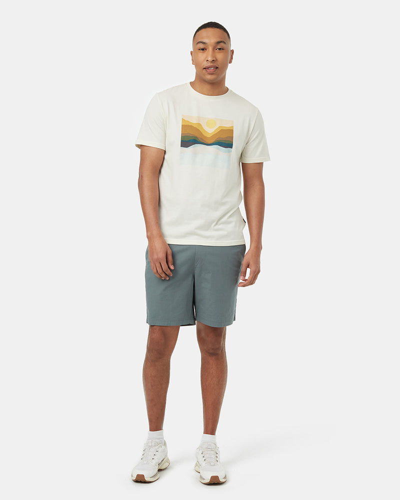 Green-Mid-Rise-Breathable-Shorts