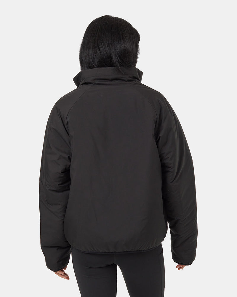 Green-Mock-Neck-Oversized-Fit-Fleece-Zip-Up