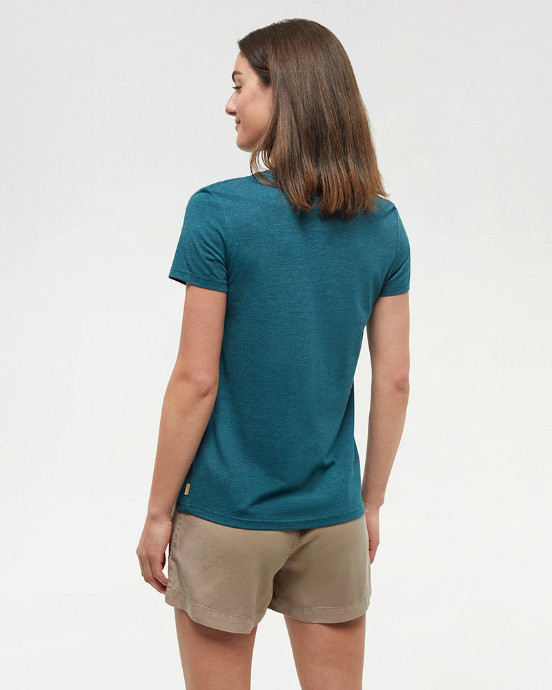 Green-Recycled-Polyester-Crew-Neck-T-Shirt