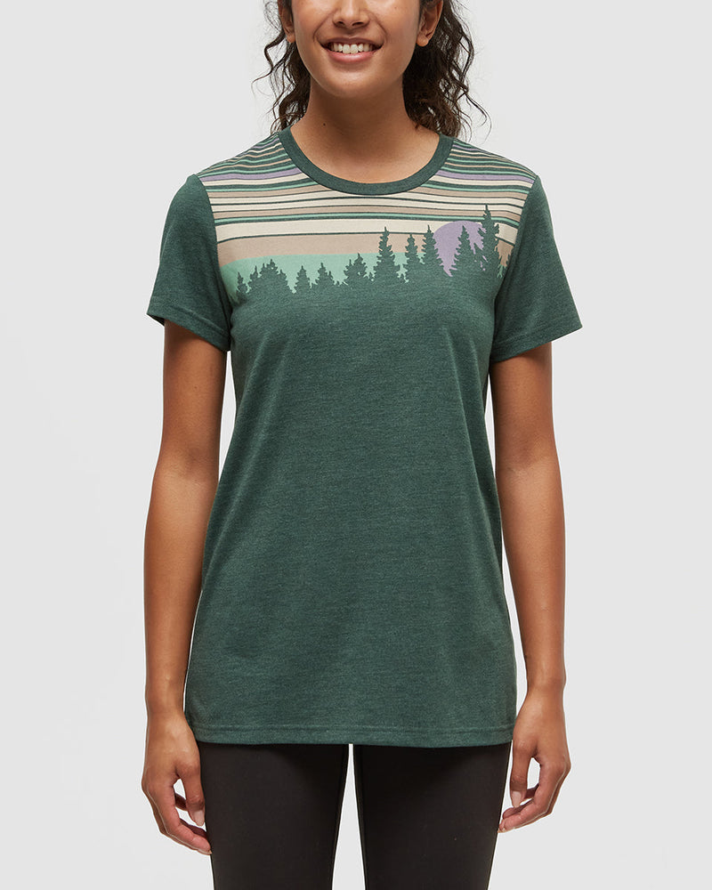 Green-Regular-Fit-Crew-Neck-T-shirt
