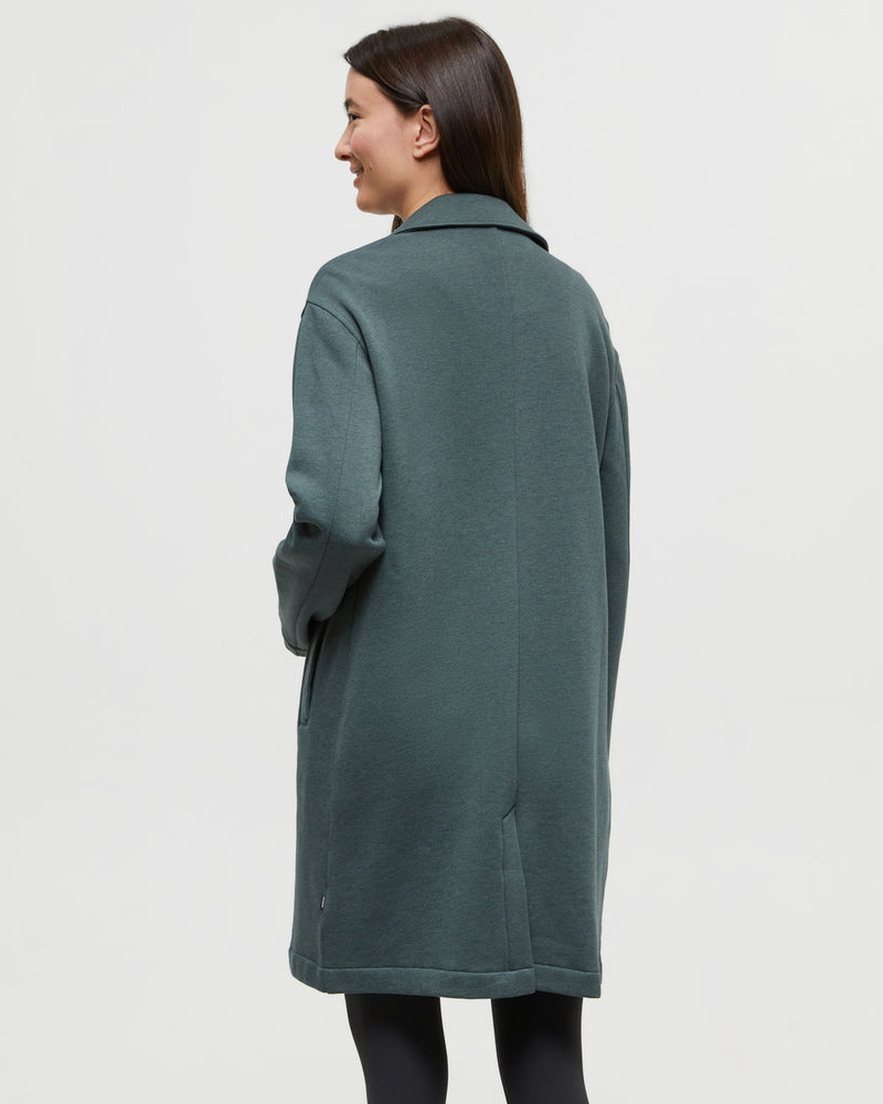 Green-Relaxed-Fit-Fleece-Coat