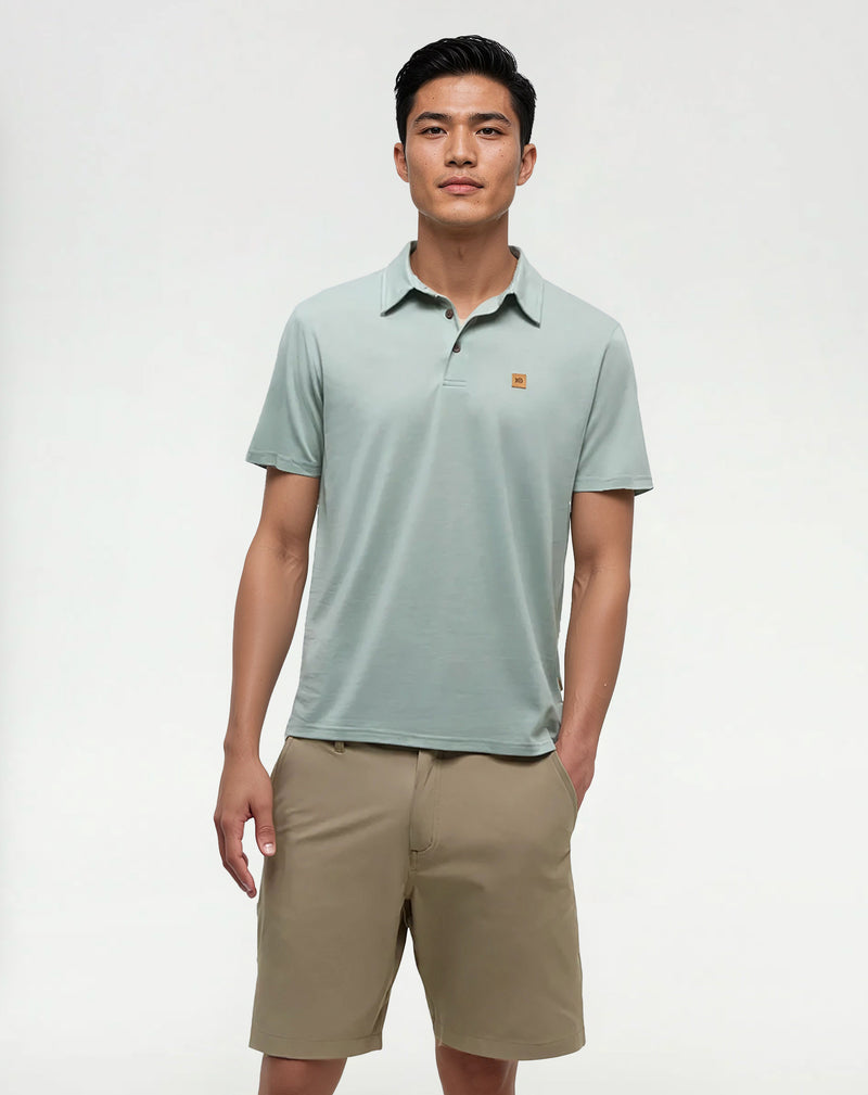 Green-Treeblend-Regular-Fit-Polo