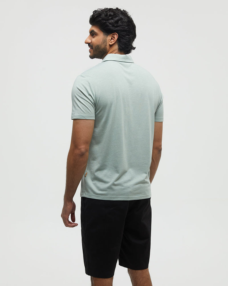Green-Treeblend-Regular-Fit-Polo