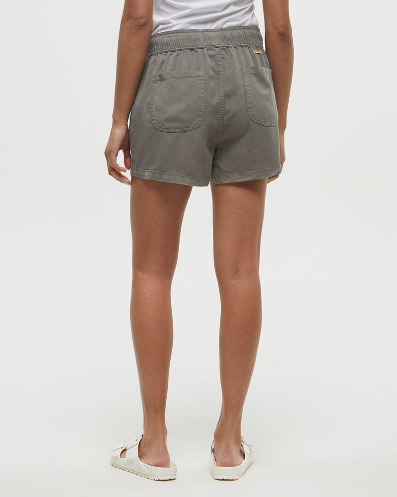Green-Womens-Casual-Summer-Shorts