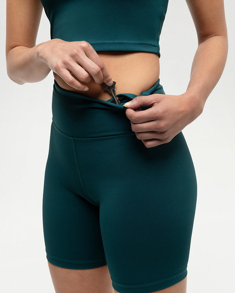Green-Womens-High-Waisted-Leggings