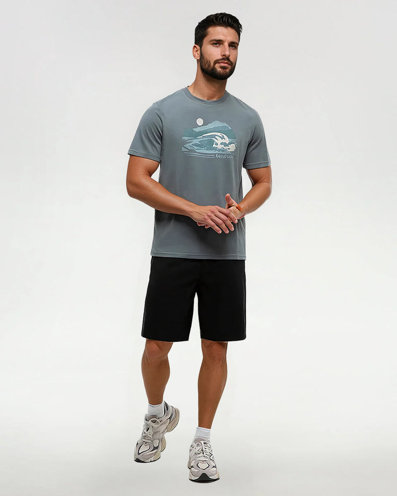Grey-Regular-Fit-Printed-Graphic-T-shirt