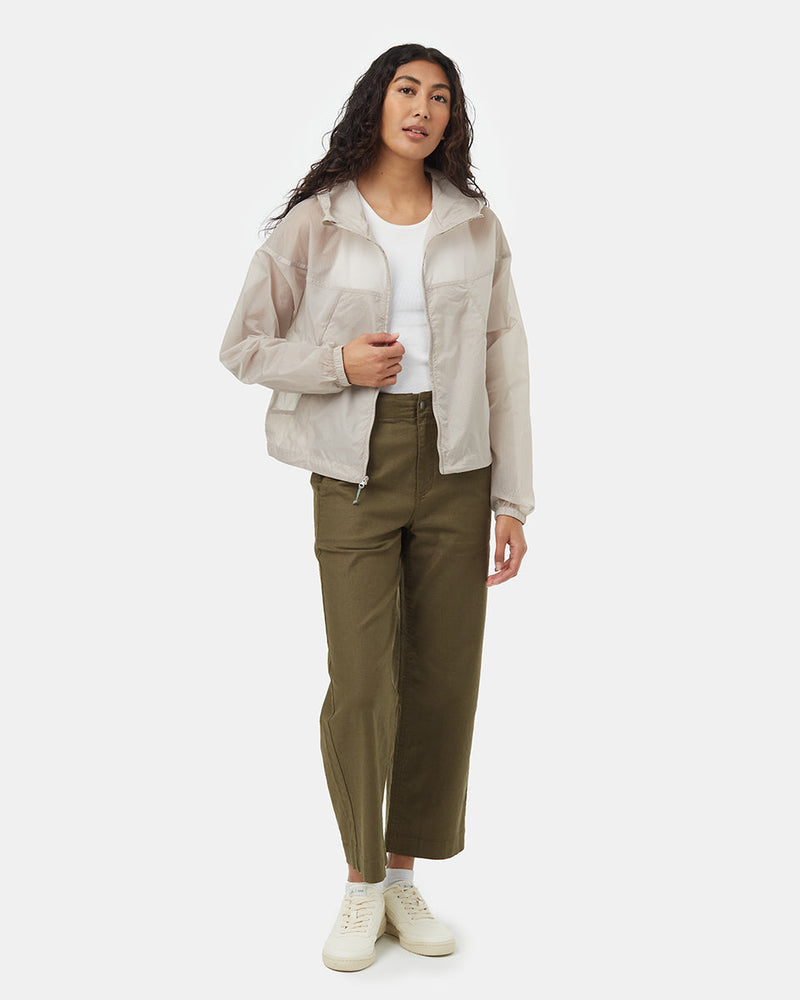Grey-Relaxed-Hooded-Zip-Up-Jacket