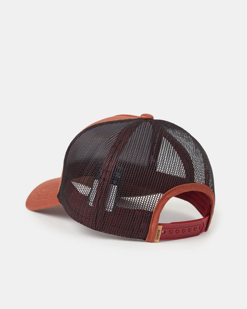 Red-Adjustable-Mesh-Baseball-Cap