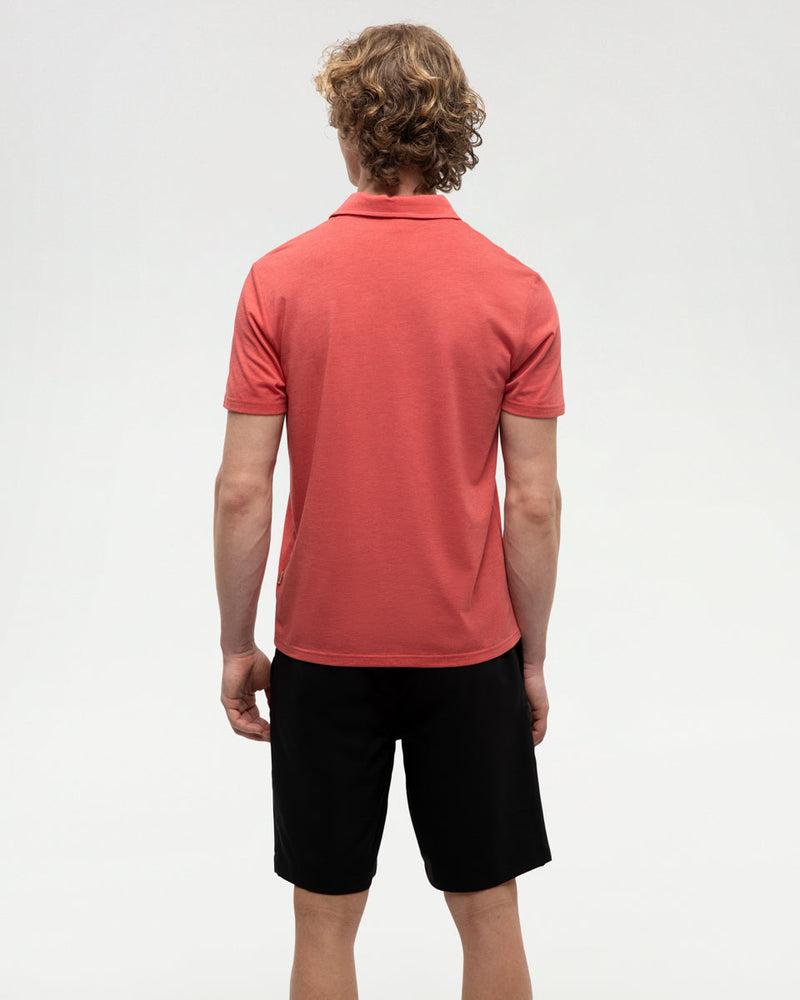 Red-Treeblend-Regular-Fit-Polo